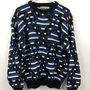Vintage Jordache Sweater Men’s XL multicolor Cosby